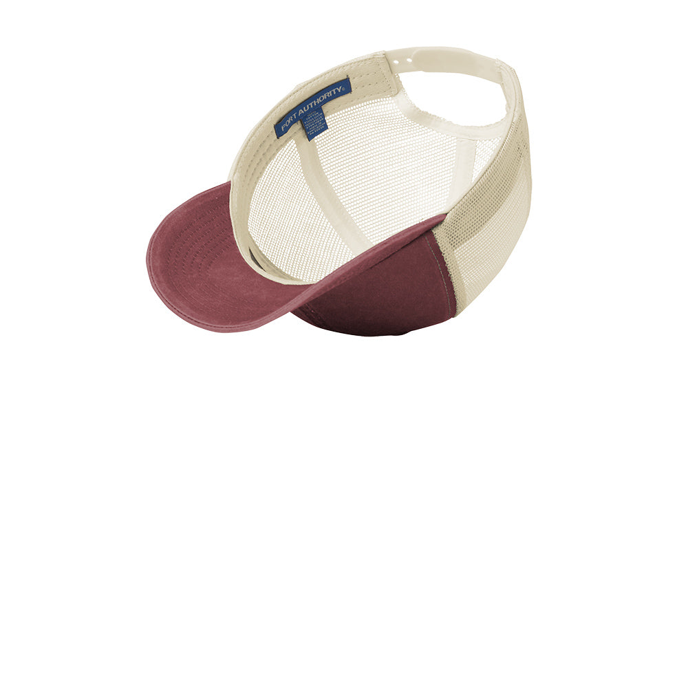Port Authority Beach Wash Mesh Back Cap (C943)