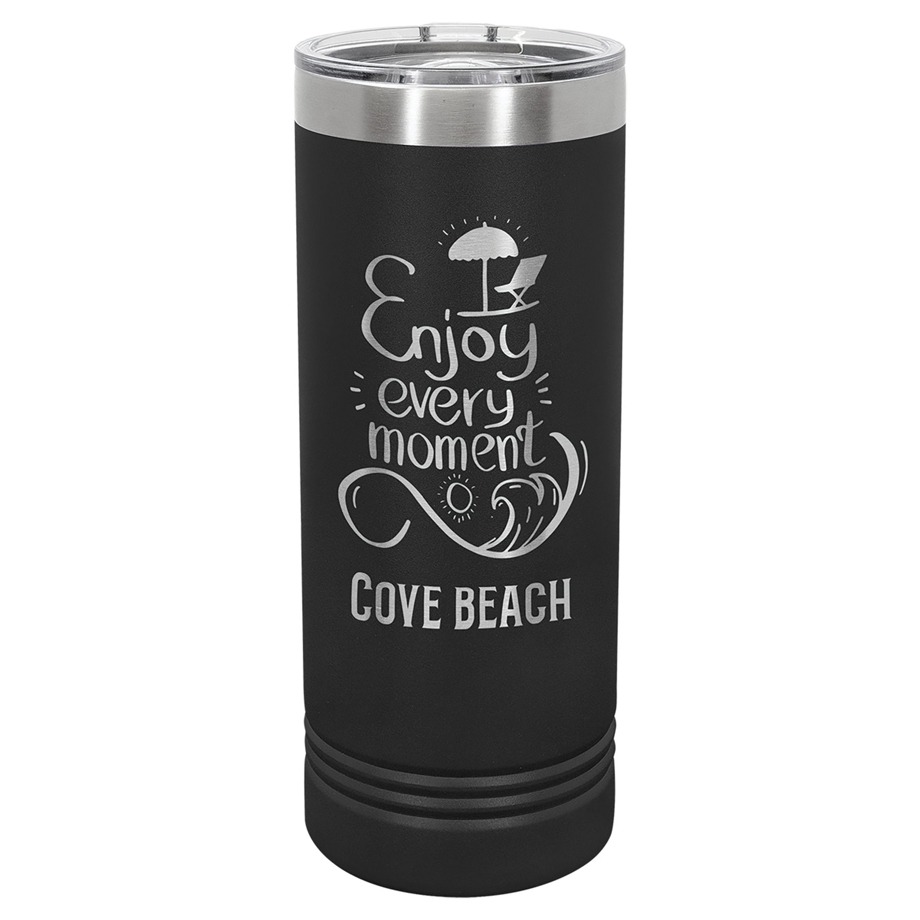 Polar Camel 22 oz.Skinny Tumbler with Slider Lid