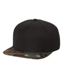 Yupoong Flat Bill Snapback 6089M