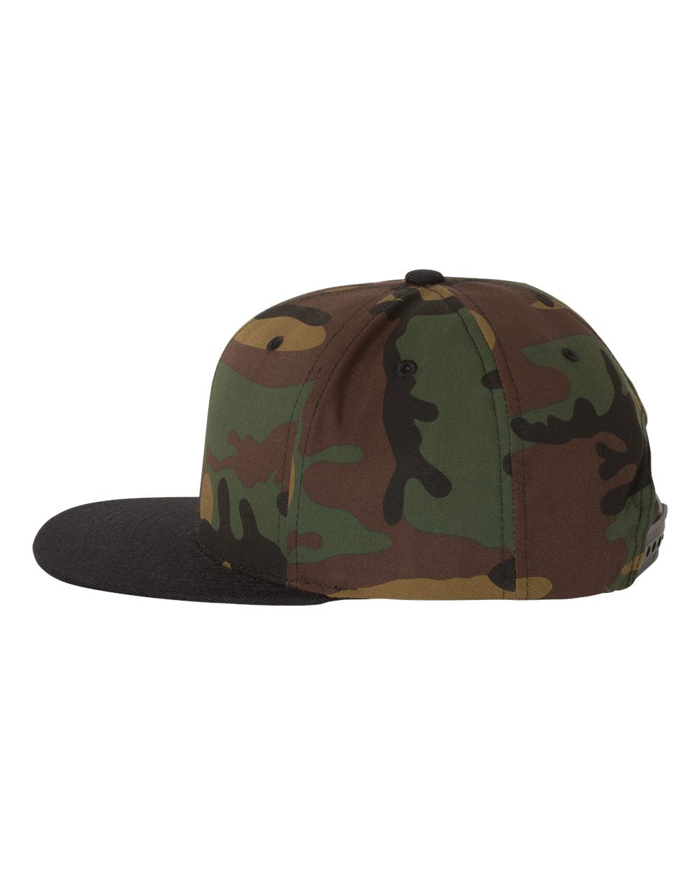 Yupoong Flat Bill Snapback 6089M