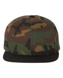 Yupoong Flat Bill Snapback 6089M