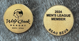 2024 Wolf Creek Member Bottle, Member Coin and Bag Tag